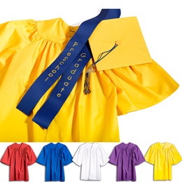 Matte Preschool Graduation Set With Sash