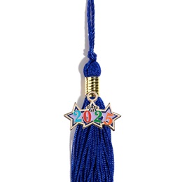 Graduation Tassel With Stars Year Charm