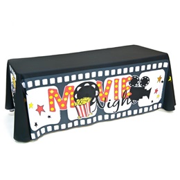 Movie Night Table Throw