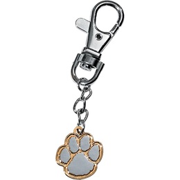 Backpack Charm - Silver/Gold Paw