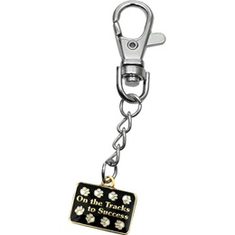 Backpack Charm - On the Tracks to Success