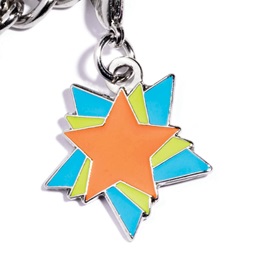 Mini Charm - Colorful Stars