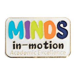 Academic Excellence Award Pin - Minds In Motion