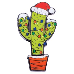 Christmas Cactus Lapel P