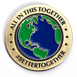 Appreciation Award Pin - All in This Together