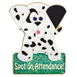 Attendance Award Pin - Spot on Attendance