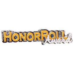 Rose Gold Honor Roll Award Pin