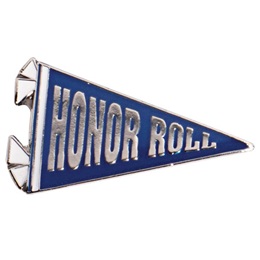 Honor Roll Banner Pin