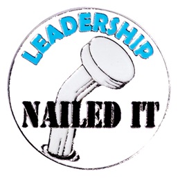 Award Pin - Nailed It Leadership