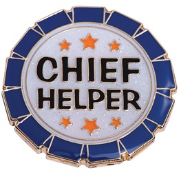 Chief Helper Award - Orange Stars