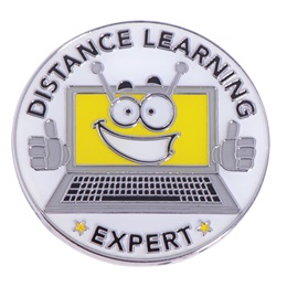 Distance Learning Expert Award Pin