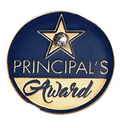 Principal's Award Pin - Bling Star
