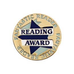 Reading Award Pin - Fantastic Reader