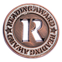 Bronze Reading Award Pin