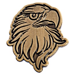 Gold Metal Eagle Pin
