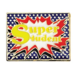 Super Student Award Pin