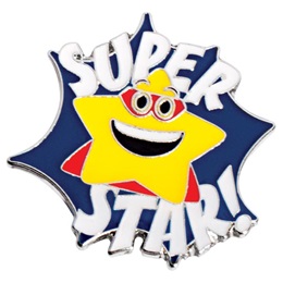 Super Star with Cape Pin