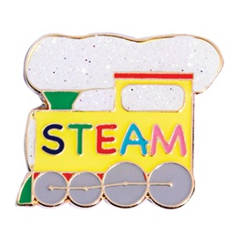 STEAM Award Pin - Steam Engine Train