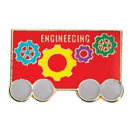 STEAM Award Pin - Engineering Train Car