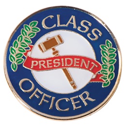 Student Council Award Pin - Class Officer/President