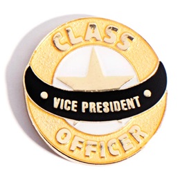 Student Council Award Pin -Class Officer Vice President