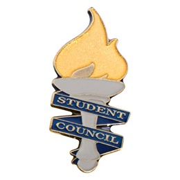 Student Council Torch Pin