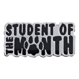 Student of the Month Award Pin - Glitter Paw