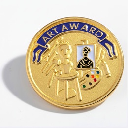 Art Award Pin - Sculpture, Paint and Art Supplies