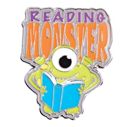 Award Pin - Reading Monster