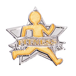 Award Pin - Fitness Runner