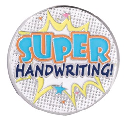 Award Pin - Super Handwriting