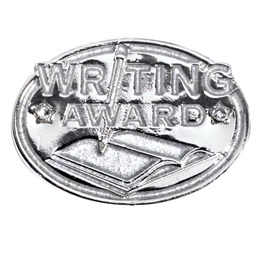 Award Pin - Bling Writing Award