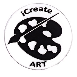 Award Pin - iCreate Art