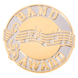 School Subject Award Pin - Band Award
