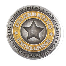 Celebrating Excellence Star Pin
