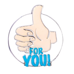 Award Pin - Thumbs Up for You