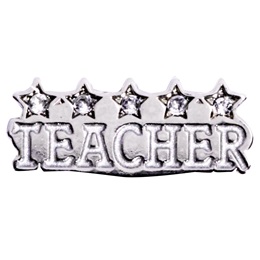 Award Pin - Five Star Teacher Bling