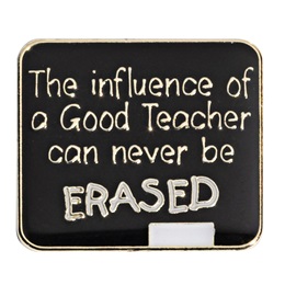 Teacher Award Pin - Chalkboard