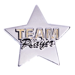 TEAM Award Pin - TEAM Player Star