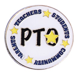 PTO Award Pin - Stars and Words