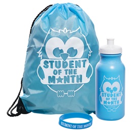 1-color Backpack Award Set - Student of the Month