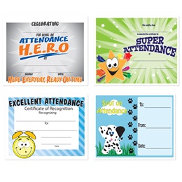 Assorted Certificate Set - Attendance