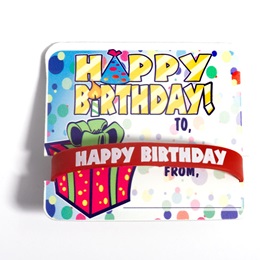 Mini Certificate/Wristband Set - Happy Birthday