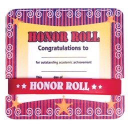 Mini Certificate/Wristband Set - Honor Roll
