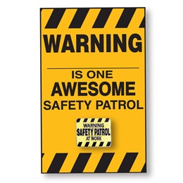 Pin Card - Safety Patrol