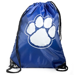 Paw Backpack - Blue/White