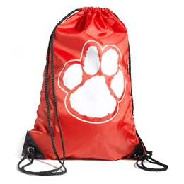 Paw Backpack - Red/White