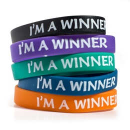 I'm A Winner Wristband Assortment, 25/pkg