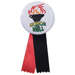Button With Ribbon - Regal Honor Roll