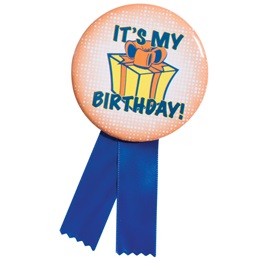 Certificate/Button Award Set - It's My Birthday Present